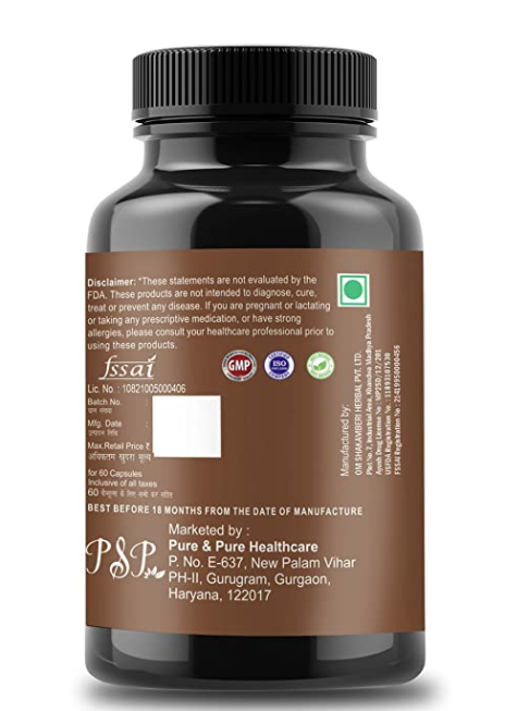 L-Carnitine L-Tartrate 1000mg for Strength & Weight Management Pack of Pure & Pure Healthcare India L-Carnitine L-Tartrate 1000mg for Strength & Weight Management Pack of Pure & Pure Healthcare India