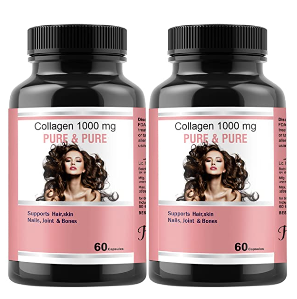 Collagen Builder for Vitamin C & Arginine- 60 + 60 Veg tab